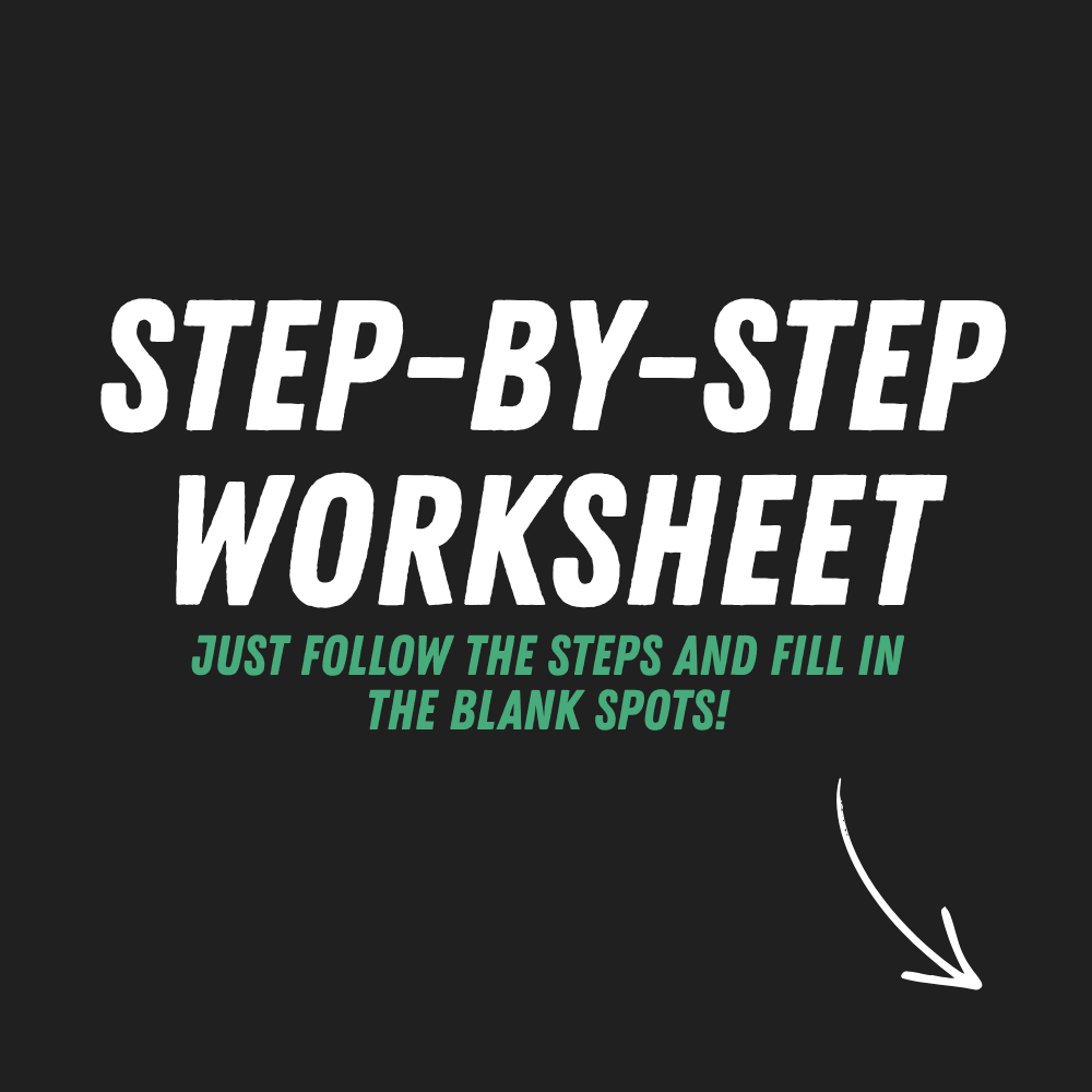 Step-by-step Worksheet