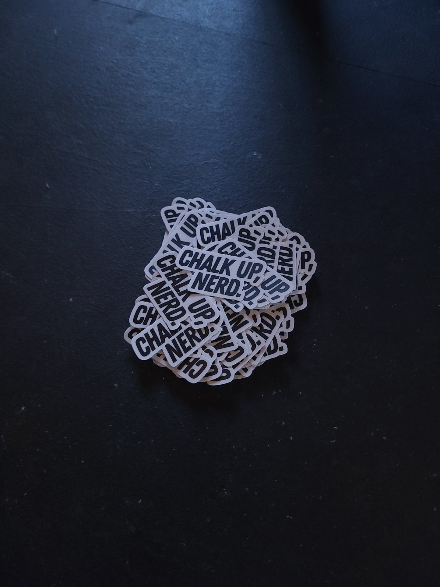Chalk Up Nerd - Sticker